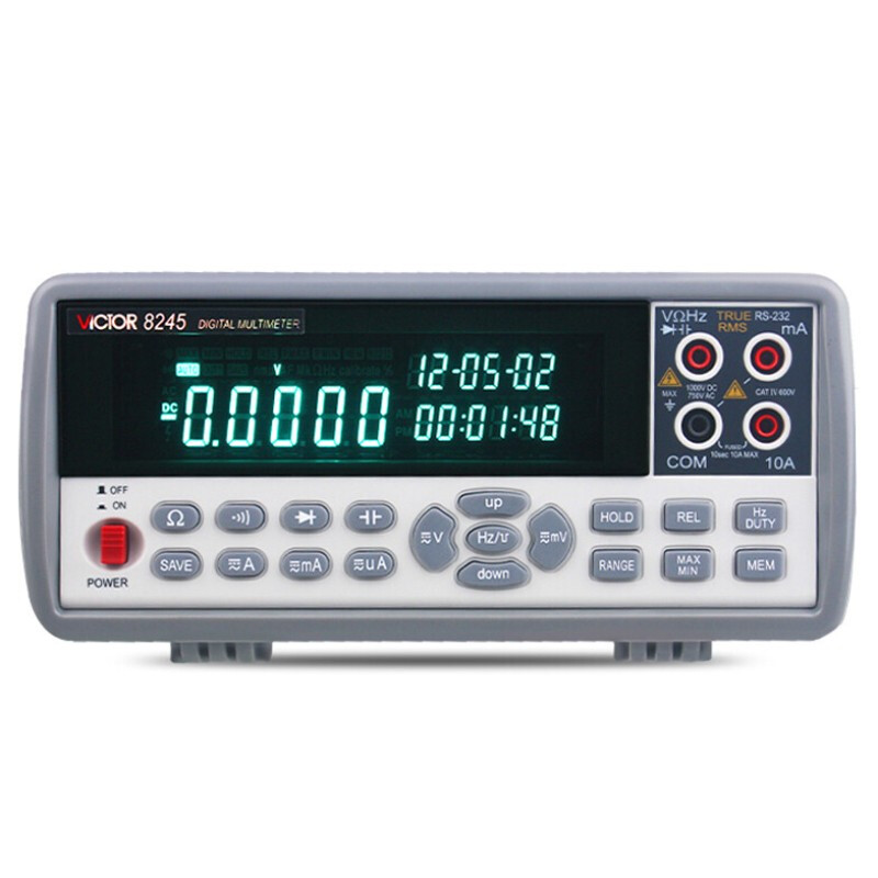 勝利儀器VC8245 專業之選，高精度臺式萬用表的卓越性能解析